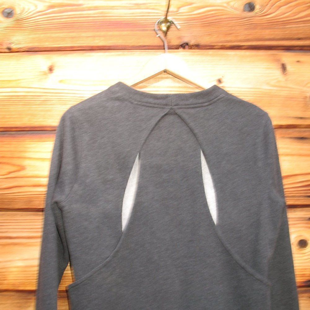 Lululemon Heathered Black Pullover Sweatshirt Top - image 8